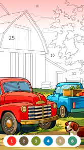 Art Color: 数字で塗り絵ゲーム - 曼荼羅アート screenshot