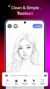ARアート・ドローイング：トレース＆ペイント screenshot
