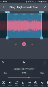 Audio Editing Pro: AndroSound screenshot