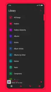 Aurora - Poweramp Skin screenshot