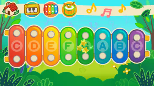 Baby Dino Piano:キッズピアノの楽しみ screenshot