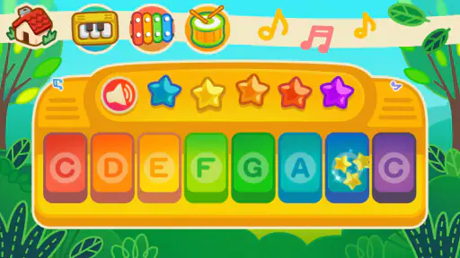 Baby Dino Piano:キッズピアノの楽しみ screenshot