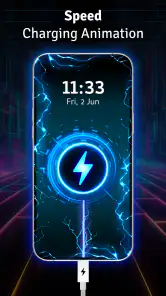 Battery Charger Animation Art screenshot