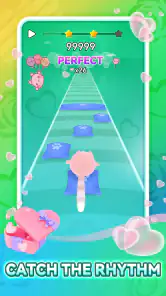 BeatCats:ホッピングタイル人気音楽ビートリズムゲーム screenshot