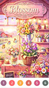 Blossom Color By Number screenshot