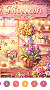 Blossom Color By Number screenshot