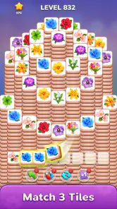 Blossom Master：花のトリプルタイルマッチ screenshot