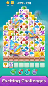 Blossom Master：花のトリプルタイルマッチ screenshot