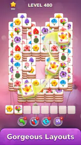Blossom Master：花のトリプルタイルマッチ screenshot
