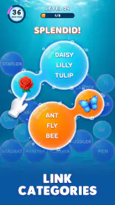 Bubble Word Jam screenshot