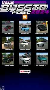 Bussid Mod Mobil 2024 screenshot