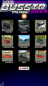 Bussid Mod Mobil 2024 screenshot