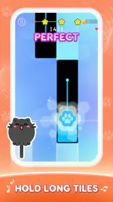 Cat Piano Tiles: 音楽ゲーム ボールゲーム screenshot