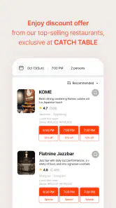 CATCHTABLE：人気レストランの順番待ち・予約 screenshot