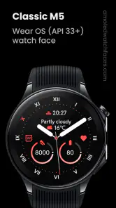 Classic M5 Watch Face screenshot