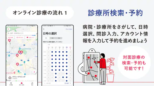 CLINICS(クリニクス)　オンライン診療・服薬指導アプリ screenshot