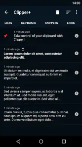 Clipper+: Clipboard Manager screenshot