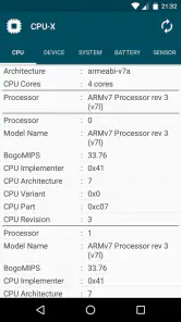 CPU-X screenshot