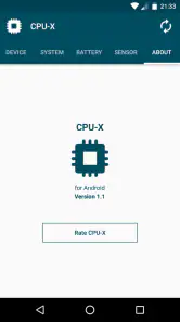 CPU-X screenshot