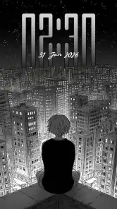 DepthX - Live Clock Wallpapers screenshot