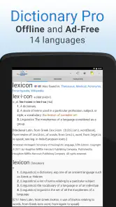Dictionary Pro screenshot