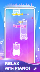 Dreameow Tiles: 可愛い猫の音楽リズムゲーム screenshot