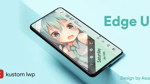 EdgeUI For KLWP screenshot