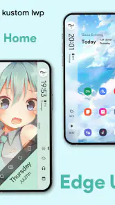 EdgeUI For KLWP screenshot