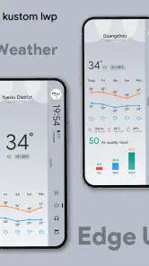 EdgeUI For KLWP screenshot