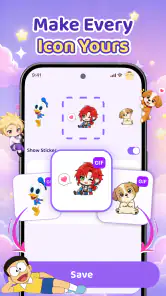 Emoji Battery Widget & Icons screenshot