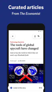 Espresso from The Economist screenshot