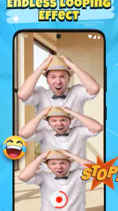 Falling Filter: Loop Me Effect screenshot