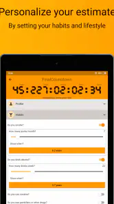 FinalCountdown Bucket List App screenshot