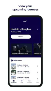Finnair screenshot