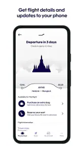 Finnair screenshot