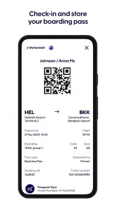 Finnair screenshot