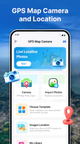 GPS Camera: Geotag Photos, Map screenshot