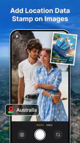 GPS Camera: Geotag Photos, Map screenshot