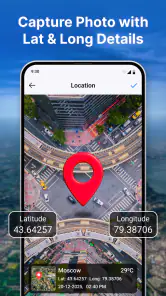 GPS Camera: Geotag Photos, Map screenshot