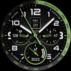 High Sports Analog Watch Face screenshot