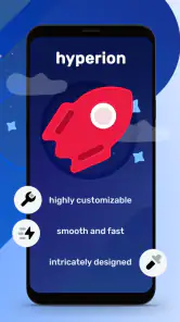 hyperion launcher screenshot