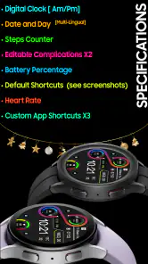 IA86 Digital Watchface screenshot