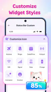 IconBatt: Emoji Battery Style screenshot
