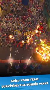 Idle Zombie Wave: ゾンビTD screenshot
