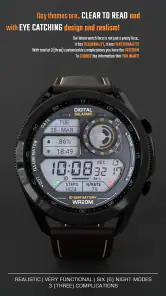 ILLUMINATOR Digital Watch face screenshot