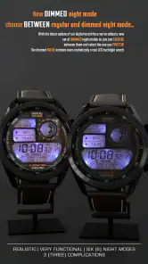 ILLUMINATOR Digital Watch face screenshot