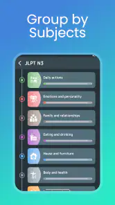 Japanese Vocabulary: N5-N1 screenshot