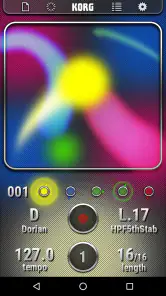 KORG Kaossilator for Android screenshot