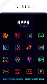 LineX Icon Pack screenshot