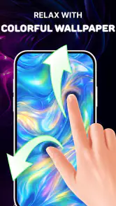 Live Wallpaper 4K: Magic Fluid screenshot